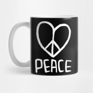 Love Peace, Peace and Love Mug